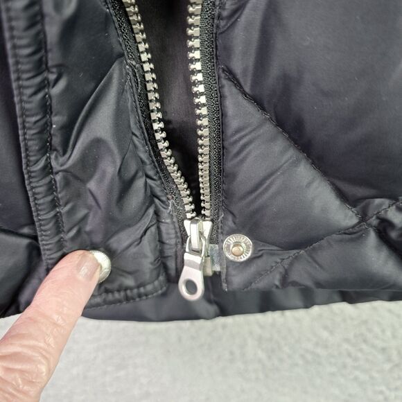 Eddie Bauer Premium Goose Down Quilted Vest EB700 Black Medium Puffer Capsule - Picture 11 of 13